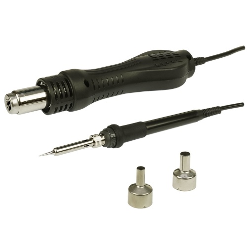 Паяльная станция Aida 8586D, фен с датчиком наклона (700W), паяльник с термоэлементом Hakko (60W), цифровая индикация фото 7 Паяльная станция Aida 8586D, фен с датчиком наклона (700W), паяльник с термоэлементом Hakko (60W), цифровая индикация фото 7