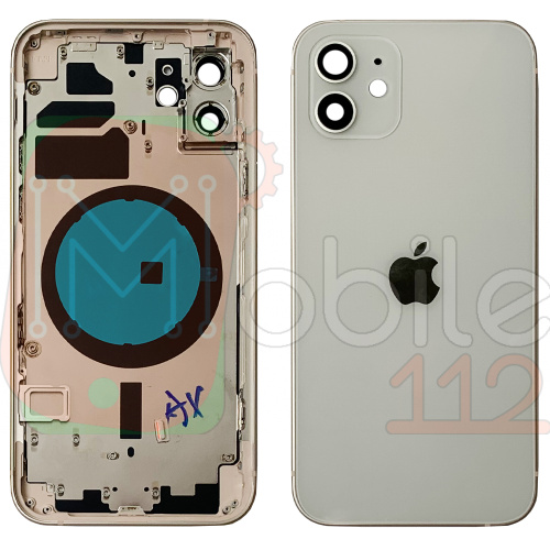 Корпус Apple iPhone 12 (білий оригінал Китай EU)
