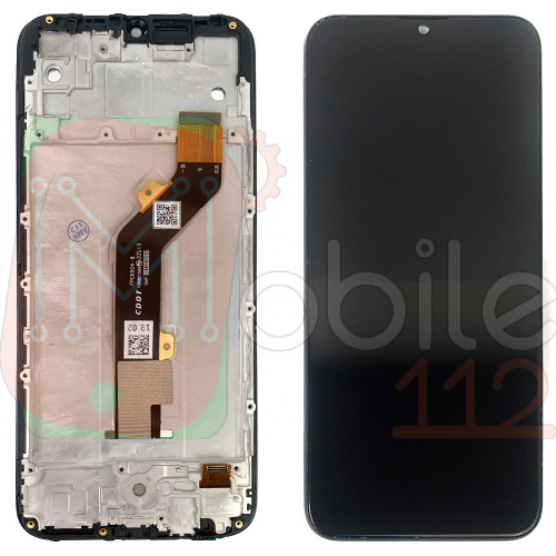 Дисплей Tecno Spark 6 Go KE5j з тачскріном (FPC6504-9 оригінал Китай з рамкою)