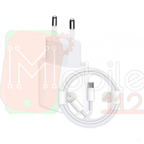 Зарядний пристрій WUW-T12 20W Type-C-Lightning 1m (біле)