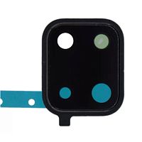 Скло камери Samsung Galaxy Note 10 Lite N770F (чорне у рамці)