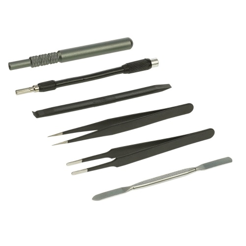 Набор инструментов Aida A-8820A 26in1 (ручка, 20 бит, гибкий удлинитель, 2 лопатки, 2 пинцета) фото 3