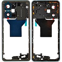 Рамка корпусу Xiaomi Poco X5 Pro (синя)