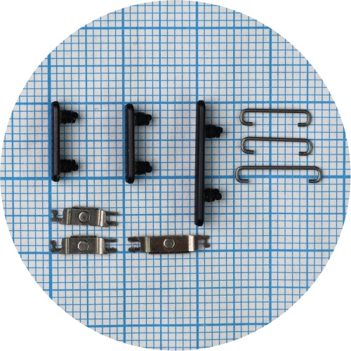 Набір кнопок Apple iPhone XR (чорний оригінал 100%)