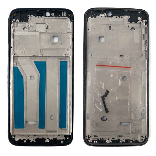 Рамка дисплея Motorola Moto G7 Power (чорна) фото 2