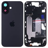 Корпус Apple iPhone 16 (чорний оригінал Китай EU)