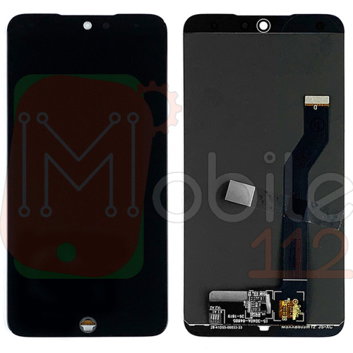 Дисплей Meizu 15 Lite M871H, M15 + тачскрин (черный)