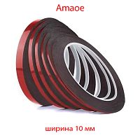 Скотч двосторонній м'який для задніх кришок Amaoe DST030, товщина 0,3 мм, довжина 10 м. (ширина 10 мм)