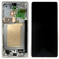 Дисплей Samsung Galaxy S25 Ultra S938 з тачскріном (оригінал 100% з рамкою Titanium White Silver)