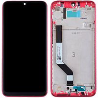 Дисплей Xiaomi Redmi Note 7, Note 7 Pro з тачскріном (оригінал Китай із червоною рамкою)