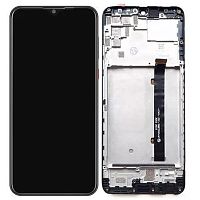 Дисплей ZTE Blade V2020 Smart 8010 + тачскрин с рамкой (оригинал Китай)