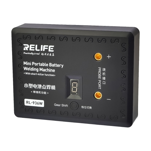 Апарат точкового зварювання АКБ Relife RL-936W з акумулятором, з функцією виявлення КЗ фото 3