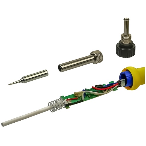 Паяльна станція Aida 886D, фен з цифровою індикацією, паяльник з аналоговим регулюванням t, USB 5V 2A фото 7