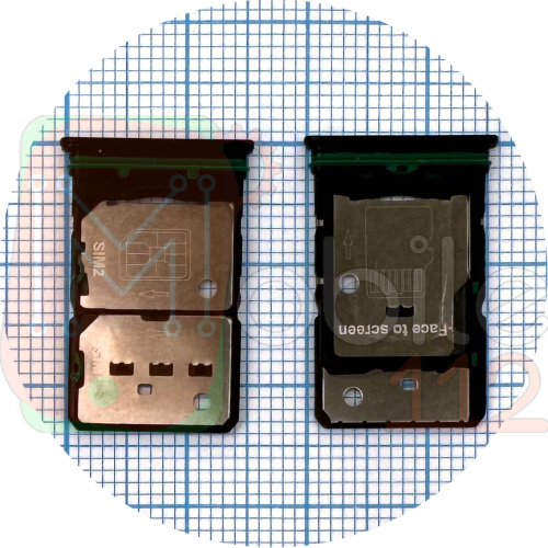 Тримач Sim картки OnePlus Nord CE 2 5G (сірий на 2 SIM + Micro SD)