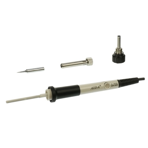 Паяльник Aida A-908 с жалом 900M, термоэлемент Hakko (регулировка t 200 - 450 гр C, 220V, 60W) фото 3