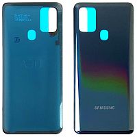 Задняя крышка Samsung Galaxy A21s A217F (черная оригинал Китай)