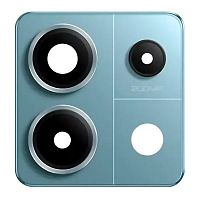 Скло камери Xiaomi Redmi Note 13 Pro 5G (з синьою рамкою)