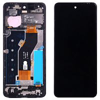 Дисплей Tecno Spark 20C BG7n з тачскріном і рамкою (AAAA)