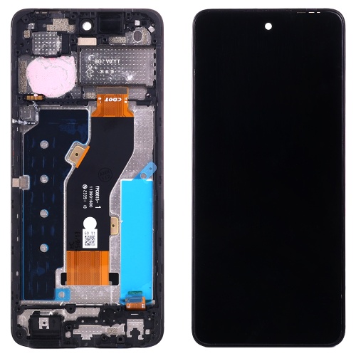 Дисплей Tecno Spark 20C BG7n з тачскріном і рамкою (AAAA)