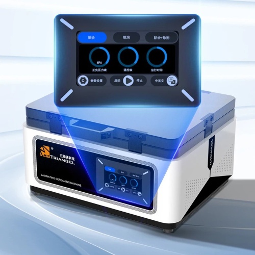 Апарат з вакуумним ламінатором та автоклавом M-Triangel MT-18 з вбудованим насосом, та РК-дисплеєм (11 x 230 x 300 мм) фото 6