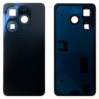 Задня кришка Tecno Spark Go 2024 BG6 (чорна оригінал Китай зі склом камери)