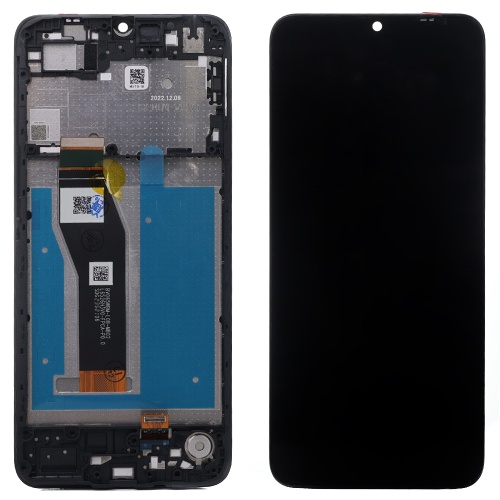 Дисплей Motorola Moto E13 XT2345 з тачскріном (оригінал OEM з рамкою)