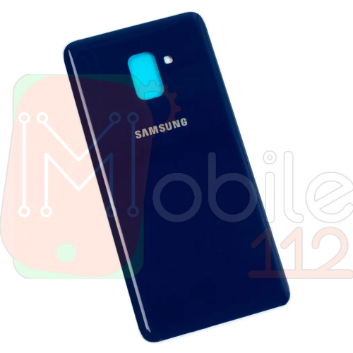 Задняя крышка Samsung Galaxy A8 Plus 2018 A730F (синяя)