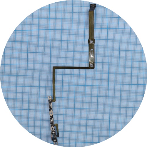 Шлейф Apple iPhone 11 Pro Max з кнопками гучності та перемикання віброрежиму (оригінал 100%)