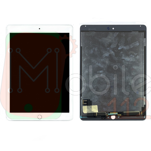 Дисплей Apple iPad Air 2 A1566 A1567 з тачскріном (білий оригинал OEM)