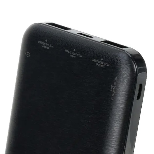 Power Bank Павербанк Wekome wk design WP-161 10000mAh Чорний фото 2