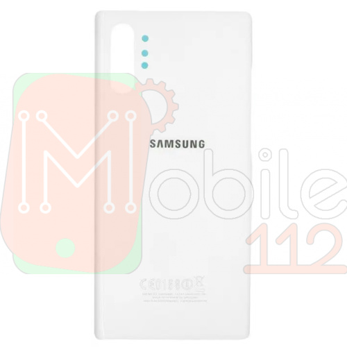 Задня кришка Samsung Galaxy Note 10 Plus N975F (біла оригінал Китай)