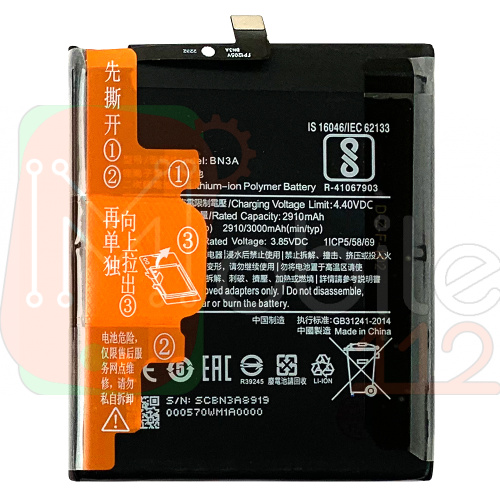 Акумулятор Xiaomi BN3A оригінал Китай Redmi Go 3000 mAh M1903C3GG, M1903C3GH, M1903C3GI