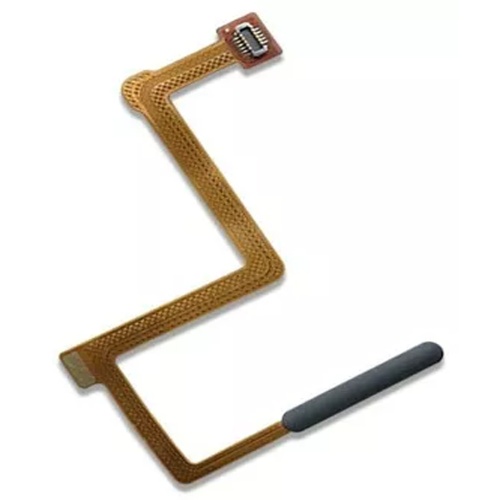 Шлейф Xiaomi Poco F4 GT з кнопкою включення та сканером відбитка пальця (AAA чорний)