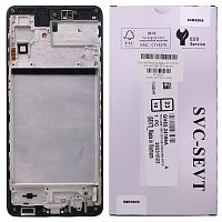 Дисплей Samsung Galaxy M51 M515F з тачскріном (оригінал OEM SP з рамкою)