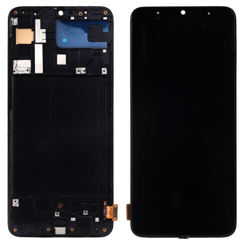 Дисплей Samsung Galaxy A70 2019 A705F + тачскрин (OLED Small LCD с рамкой)