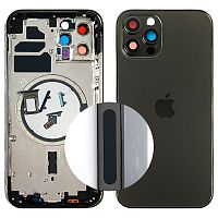 Корпус Apple iPhone 12 Pro (серый оригинал Китай US)