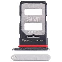 Тримач Sim картки Xiaomi Poco F5 Pro (білий на 2 SIM)