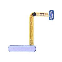 Шлейф Samsung Galaxy Z Flip4 F721B с кнопкой включения и сканером отпечатка пальца (фиолетовый оригинал Китай)