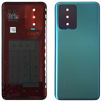 Задняя крышка Xiaomi Redmi Note 12 5G (голубая оригинал Китай)