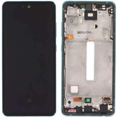 Дисплей Samsung Galaxy A52 A526 A525 A528 з тачскріном (IN-CELL із синьою рамкою) Дисплей Samsung Galaxy A52 A526 A525 A528 з тачскріном (IN-CELL із синьою рамкою)