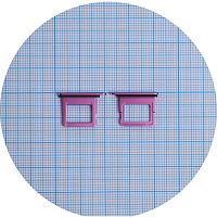 Держатель SIM карты Apple iPhone 16, 16 Plus (розовый на 1 Sim)