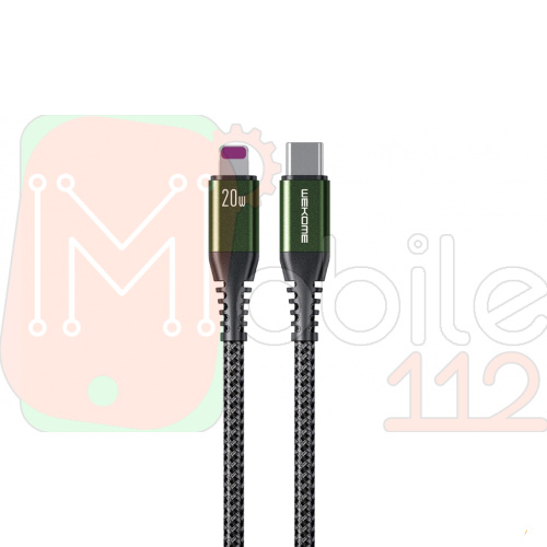 Кабель зарядки Wekome WDC-171 Type-C-Lightning 20W 1m