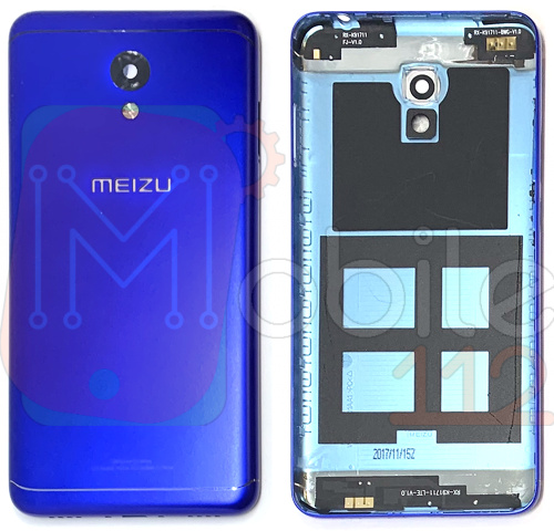 Задня кришка Meizu M6 M711H M711M M711Q (синя оригінал Китай)