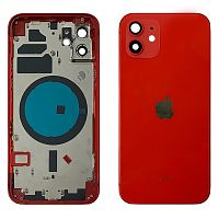 Корпус Apple iPhone 12 (красный AAAA)