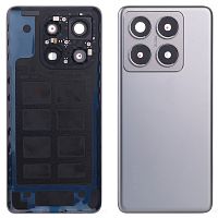 Задня кришка Xiaomi 14T Pro (сіра Original New зі склом камери)