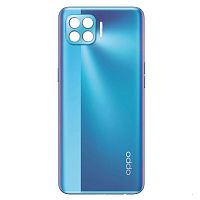 Задня кришка Oppo Reno4 Lite CPH2125 (синя оригінал Китай)