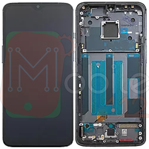 Дисплей OnePlus 7 GM1900 з тачскріном (оригінал REF із сірою рамкою)