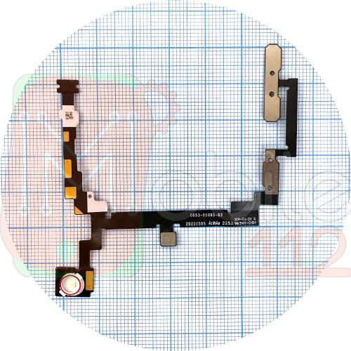 Шлейф Google Pixel 8a з кнопками гучності та увімкнення