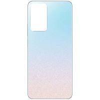 Задняя крышка Xiaomi Redmi Note 11 Pro+ Plus 5G (голубая оригинал Китай со стеклом камеры)