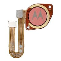 Шлейф Motorola Moto G20 XT2128 со сканером отпечатка пальца (розовая оригинал Китай)